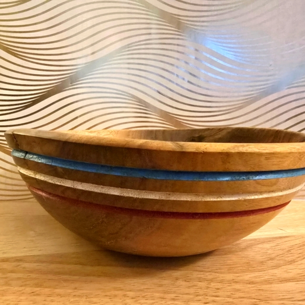 Handmade Elegant Wooden Dining Bowl
